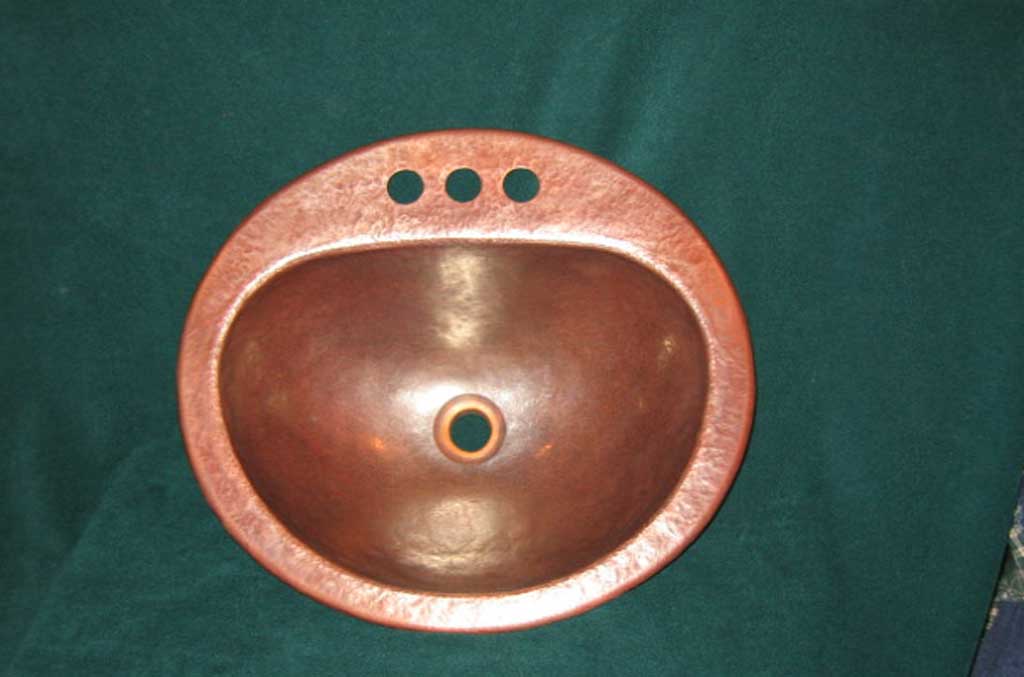 Mountain Basin Bowl Copper