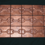handmade custom copper tiles