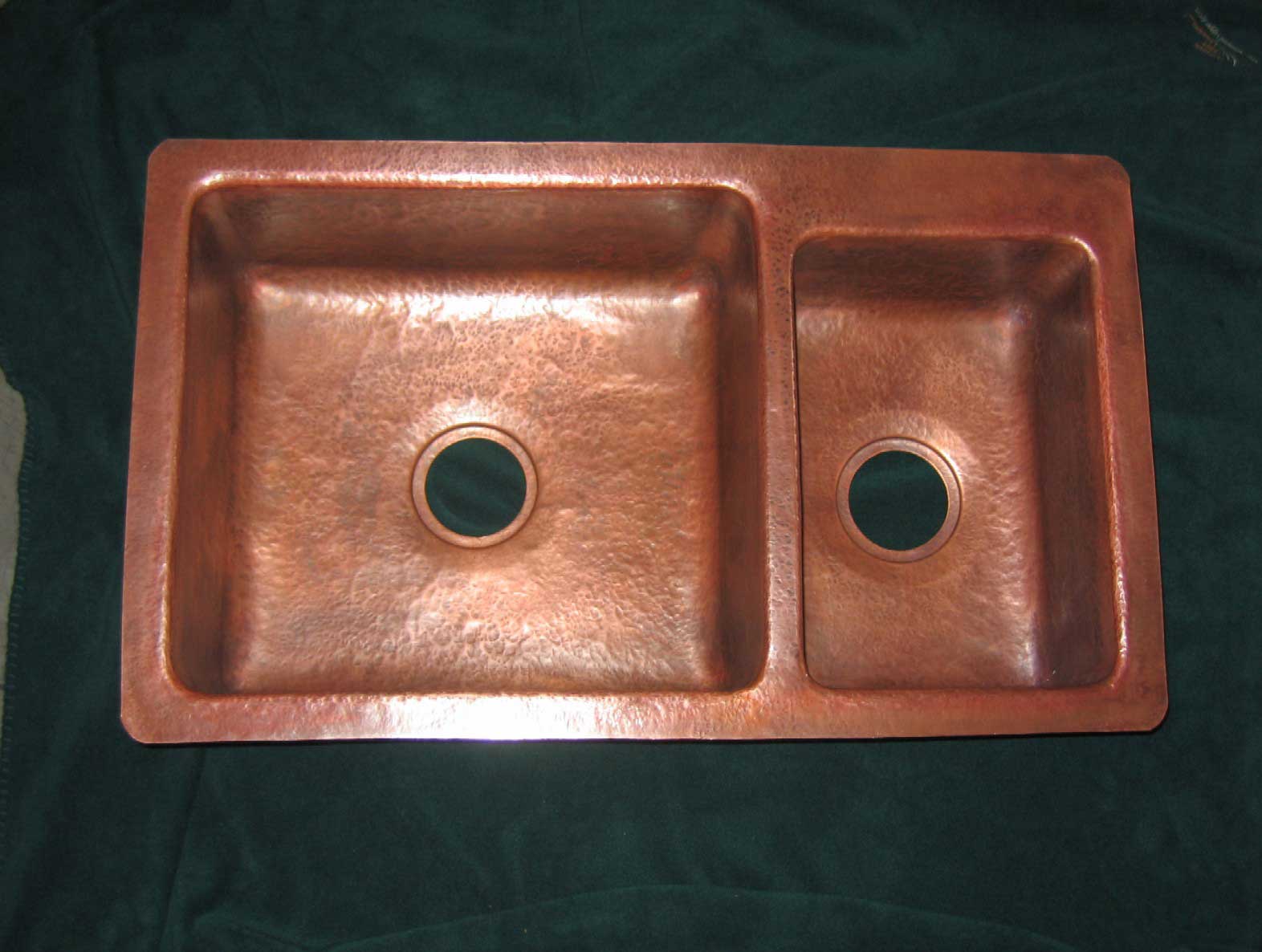 Mountain Rustic Handmade Copper Kitchen Sink