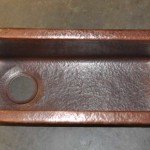 Hand Hammered Copper Bar Trough Sink