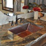 Copper Trough Sink