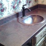 Antique Copper Vanity Copper Sink