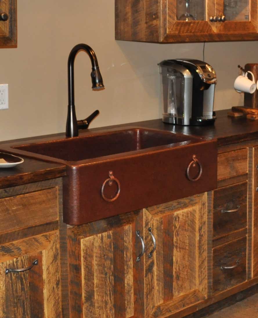 Apron-Front-Copper-Sinks