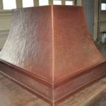custom copper range hood