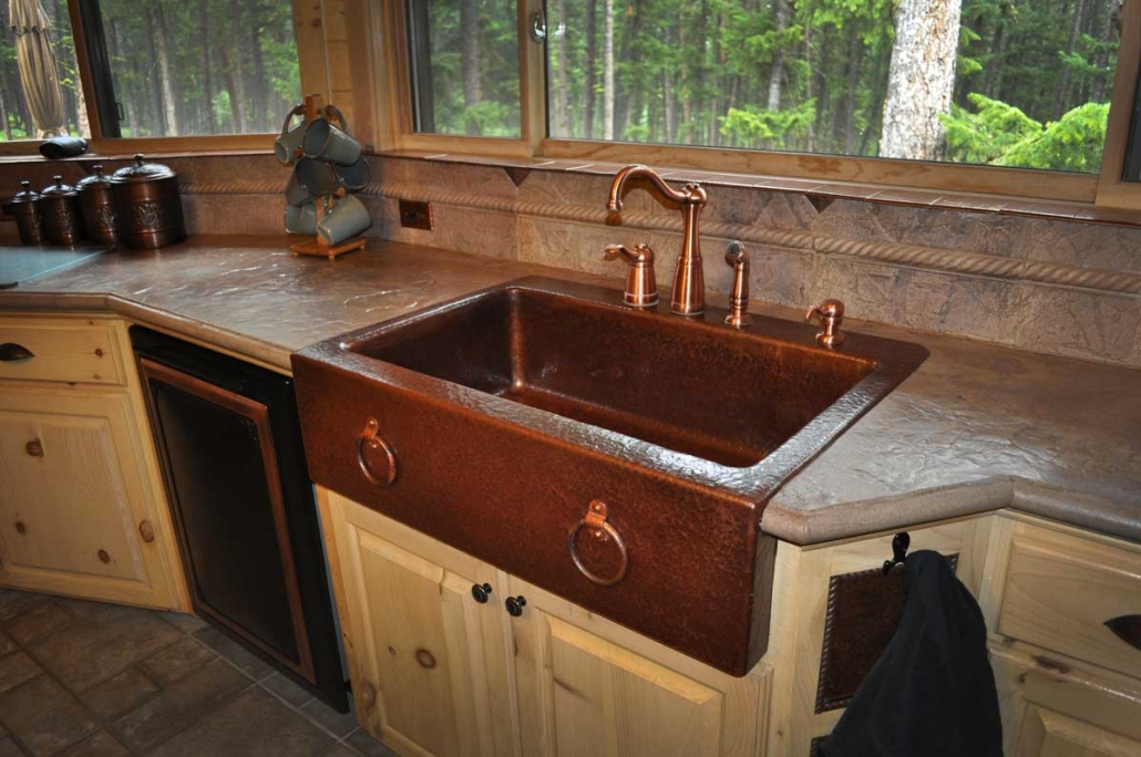 Mountain Copper Creations Custom Copper Sinks Range Hoods