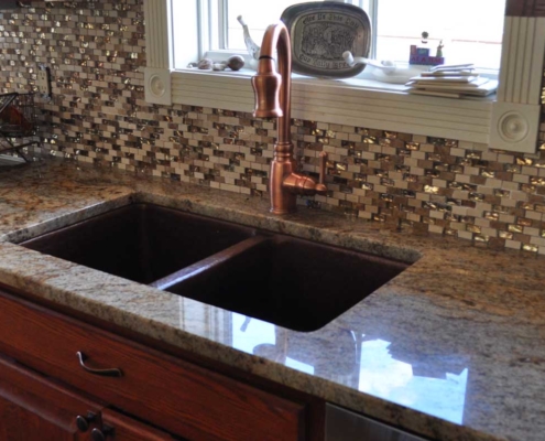 Under-Mount Copper Kitchen-Sink